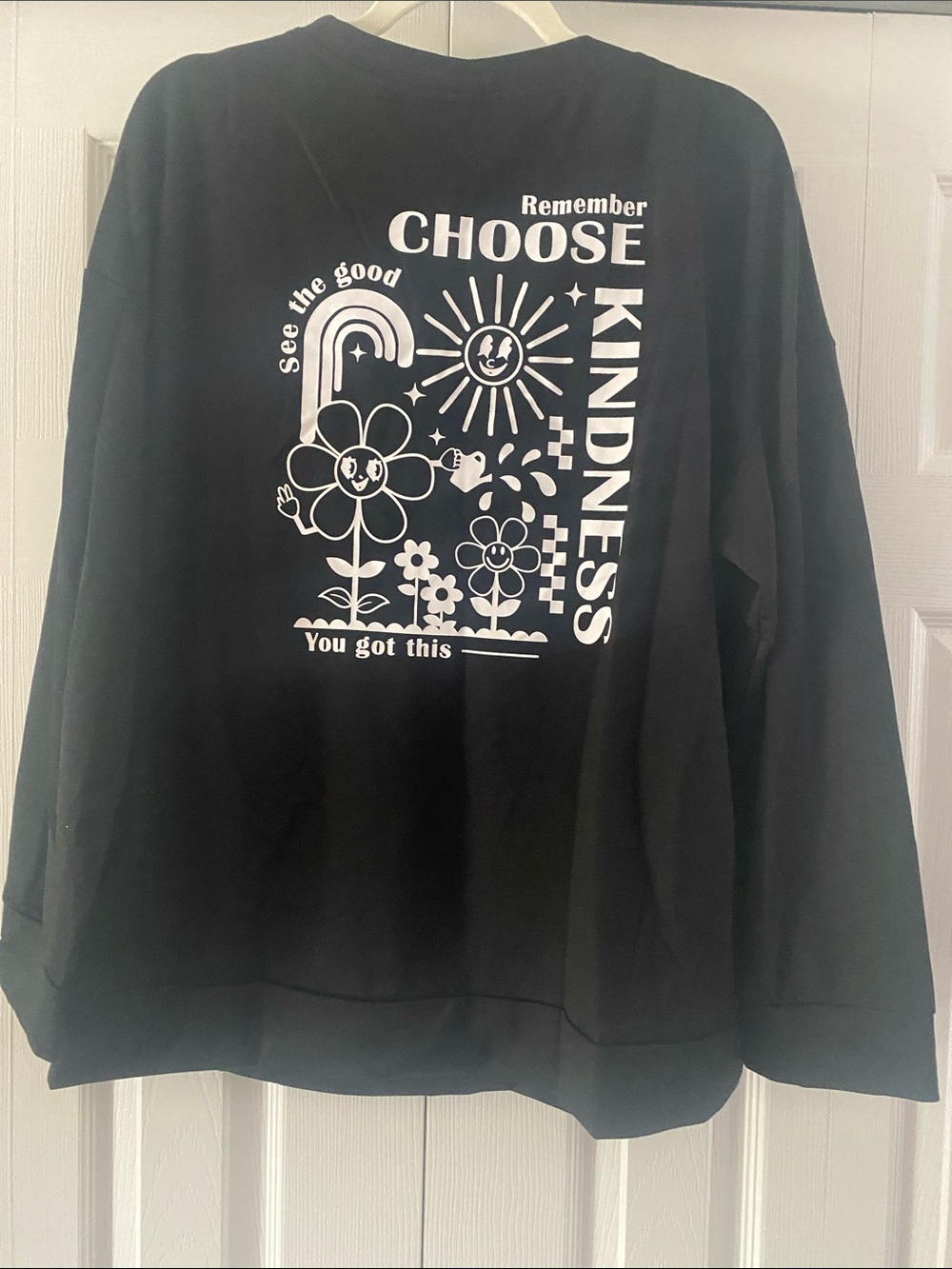 Choose Kindness Lightweight Sweatshirt NWOT